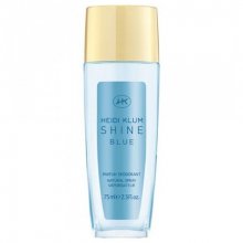 Heidi Klum Shine Blue deodorant s rozprašovačem pro ženy 75 ml