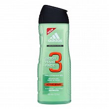 Adidas 3 Active Start Shower gel for men 400 ml