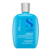 Alfaparf Milano Semi Di Lino Curls Enhancing Low Shampoo tápláló sampon göndör hajra 250 ml