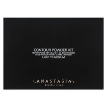 Anastasia Beverly Hills Contour Kit Light/Medium Púderes highlight és kontúr paletta 18 g
