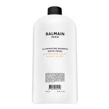 Balmain Illuminating Shampoo White Pearl aufhellendes Shampoo für die Neutralisierung der gelben Töne 1000 ml