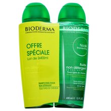 Bioderma Nodé Non-Detergent Fluid Shampoo champú no irritante Para todo tipo de cabello 2 x 400 ml