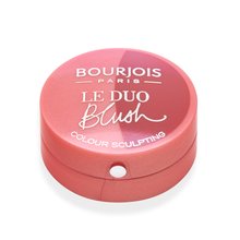 Bourjois Le Duo Blush 01 Inséparoses pudrová tvářenka 2v1 2,4 g