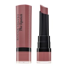 Bourjois Rouge Velvet The Lipstick 18 Mauve Martre hosszan tartó rúzs mattító hatásért 2,4 g
