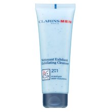 Clarins Men Exfoliating Cleanser mască de curățare și exfoliere 2în1 125 ml