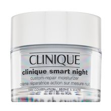 Clinique Clinique Smart Night Custom-Repair Moisturizer Dry/Combination krem na noc o działaniu nawilżającym 50 ml