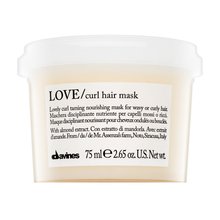 Davines Essential Haircare Love Curl Hair Mask mască hrănitoare pentru păr creț 75 ml