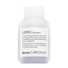Davines Essential Haircare Love Smoothing Shampoo șampon pentru finețe și strălucire a părului 75 ml