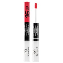 Dermacol 16H Lip Colour N. 03 дълготране двуфазен цвят и гланц за устни 7,1 ml