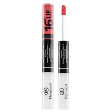 Dermacol 16H Lip Colour N. 12 дълготране двуфазен цвят и гланц за устни 7,1 ml