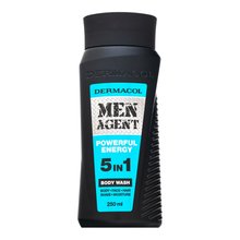 Dermacol Men Agent Powerful Energy 5in1 Body Wash gel de ducha Para hombres 250 ml