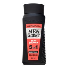 Dermacol Men Agent Sexy Sixpack 5in1 Body Wash душ гел за мъже 250 ml