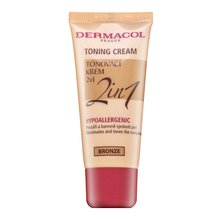 Dermacol Toning Cream 2in1 - Bronze langanhaltendes Make-up 30 ml