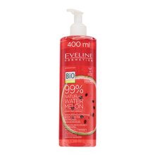 Eveline 99% Natural Watermelon Moisturizing & Soothing Hydrogel emulsie hidratantă pentru calmarea pielii 400 ml