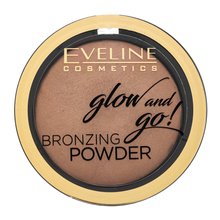 Eveline Glow And Go! Bronzing Powder 02 Jamaica Bay pudra bronzanta pentru o piele luminoasă și uniformă 8,5 g