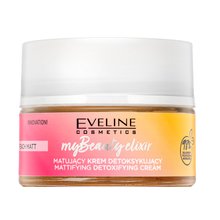 Eveline My Beauty Elixir Mattifying and Detoxifying Face Cream Peach Matt cremă detoxifiantă pentru piele uleioasă 50 ml