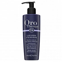 Fanola Oro Therapy Colouring Mask Lavanda nourishing hair mask to refresh your colour 250 ml
