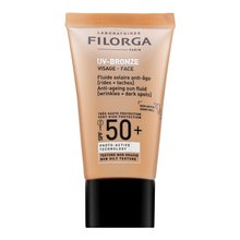 Filorga UV-Bronze Face Anti-Ageing Sun Fluid SPF50+ fluid protector și hidratant împotriva petelor pigmentare 40 ml