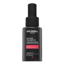 Goldwell System Pure Pigments Elumenated Color Additive koncentrované kvapky s farebnými pigmentmi Pure Red 50 ml