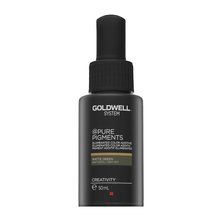 Goldwell System Pure Pigments Elumenated Color Additive skoncentrowany pigment do włosów Matte Green 50 ml