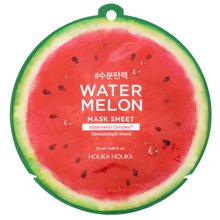 Holika Holika Water Melon Mask Sheet Feuchtigkeitsspendende Tuchmaske zur Beruhigung der Haut 25 ml