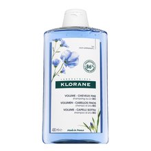 Klorane Volume - Fine Hair Shampoo posilující šampon pro jemné vlasy bez objemu 400 ml