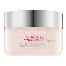 Lancaster Total Age Correction Amplified Anti-Aging Day Cream & Glow Amplifier SPF15 krem do twarzy z formułą przeciwzmarszczkową 50 ml