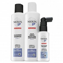 Nioxin System 5 Trial Kit sada pre chemicky ošetrené vlasy 150 ml + 150 ml + 50 ml