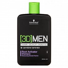 Schwarzkopf Professional 3DMEN Root Activator Shampoo Champú Para la estimulación del cuero cabelludo 250 ml