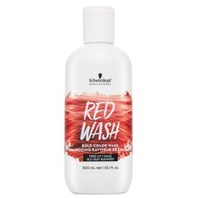 Schwarzkopf Professional Bold Color Wash Red farebný šampon pre všetky typy vlasov 300 ml
