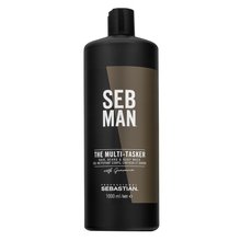 Sebastian Professional Man The Multi-Tasker 3-in-1 Shampoo sampon hajra, szakállra és testre 1000 ml