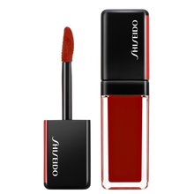 Shiseido Lacquerink Lipshine 307 Scarlet Glare folyékony rúzs hidratáló hatású 6 ml