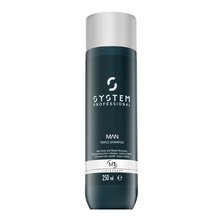 System Professional Man Triple Shampoo șampon 3in1 250 ml