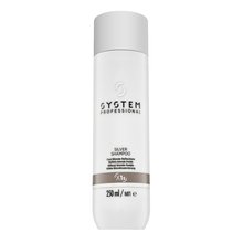 System Professional Silver Shampoo neutralisierte Shampoo für platinblondes und graues Haar 250 ml