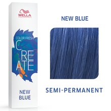 Wella Professionals Color Fresh Create Semi-Permanent Color profesionální semi-permanentní barva na vlasy New Blue 60 ml