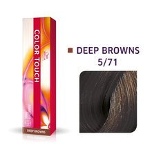 Wella Professionals Color Touch Deep Browns profesionální demi-permanentní barva na vlasy s multi-dimenzionálním efektem 5/71 60 ml