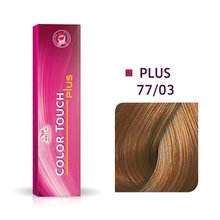 Wella Professionals Color Touch Plus profesionálna demi-permanentná farba na vlasy 77/03 60 ml