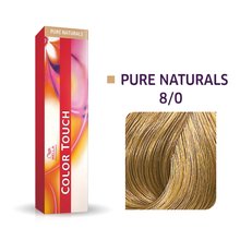 Wella Professionals Color Touch Pure Naturals profesionálna demi-permanentná farba na vlasy s multi-rozmernym efektom 8/0 60 ml