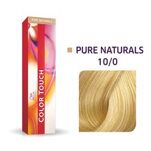 Wella Professionals Color Touch Pure Naturals Professionelle demi-permanente Haarfarbe mit einem multidimensionalen Effekt 10/0 60 ml