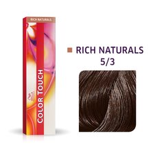 Wella Professionals Color Touch Rich Naturals profesionální demi-permanentní barva na vlasy s multi-dimenzionálním efektem 5/3 60 ml