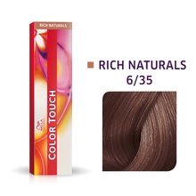Wella Professionals Color Touch Rich Naturals profesjonalna demi- permanentna farba do włosów z wielowymiarowym efektem 6/35 60 ml