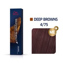 Wella Professionals Koleston Perfect Me+ Deep Browns Professionelle permanente Haarfarbe 4/75 60 ml