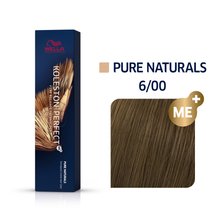 Wella Professionals Koleston Perfect Me+ Pure Naturals color de cabello permanente profesional 6/00 60 ml