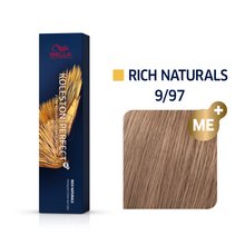 Wella Professionals Koleston Perfect Me+ Rich Naturals profesionální permanentní barva na vlasy 9/97 60 ml