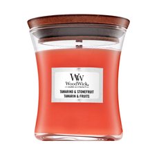 Woodwick Tamarind & Stonefruit lumânare parfumată 85 g