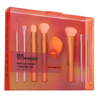 Real Techniques Level Up Brush + Sponge Kit set di pennelli