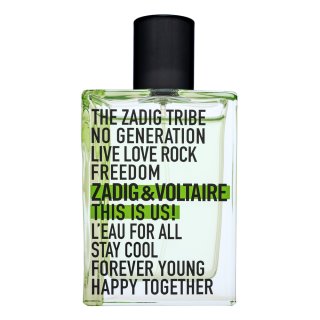 zadig & voltaire this is us! l'eau for all woda toaletowa 50 ml   