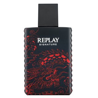 replay signature red dragon woda toaletowa 100 ml   