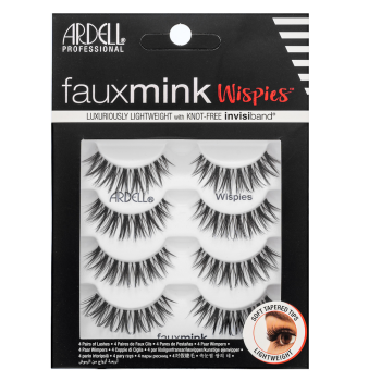 Ardell Faux Mink Wispies nalepovací řasy - set Wispies