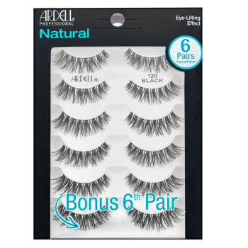 Ardell Natural Lashes 6 Pairs umělé řasy 120